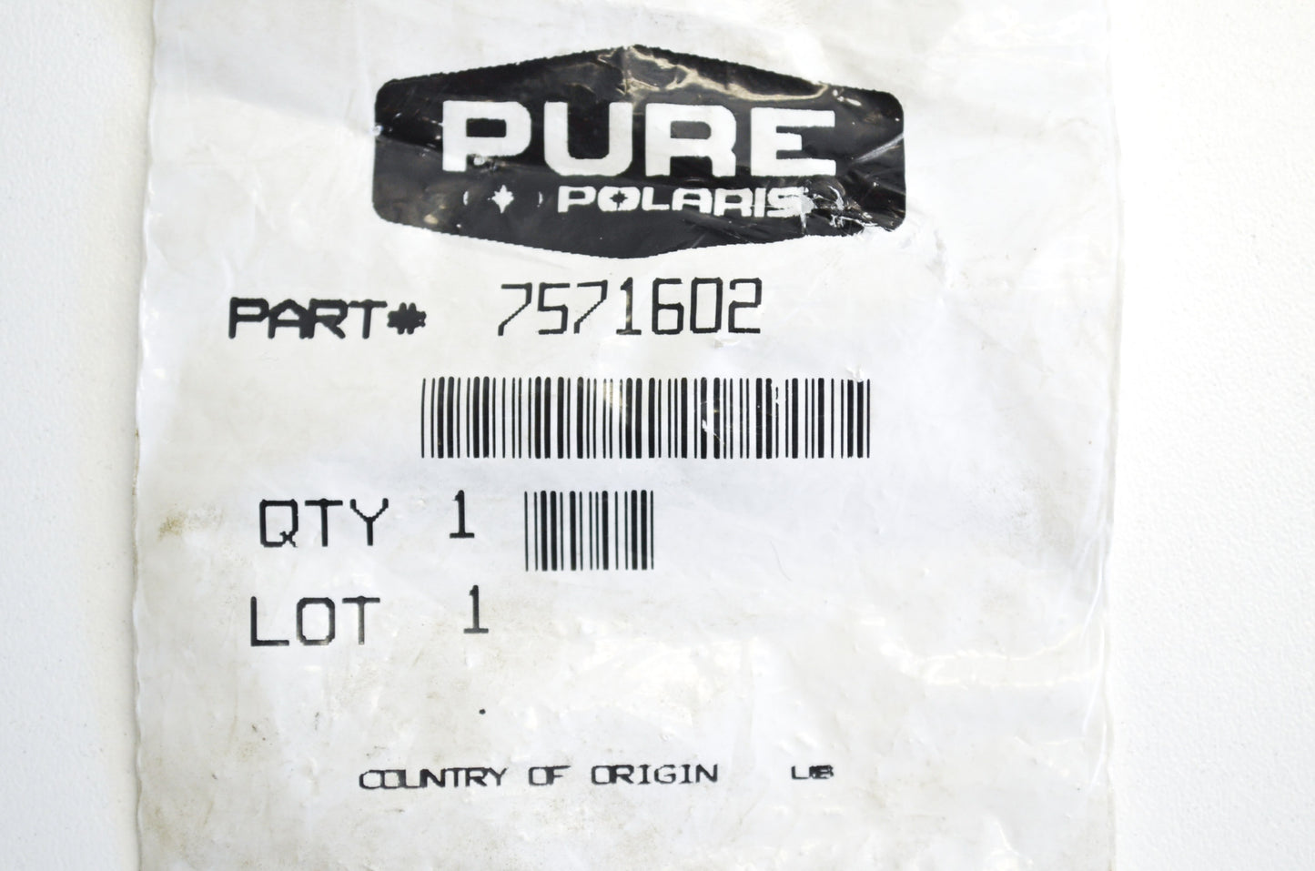 OEM Polaris 7571602 Washer Qty 4 NOS