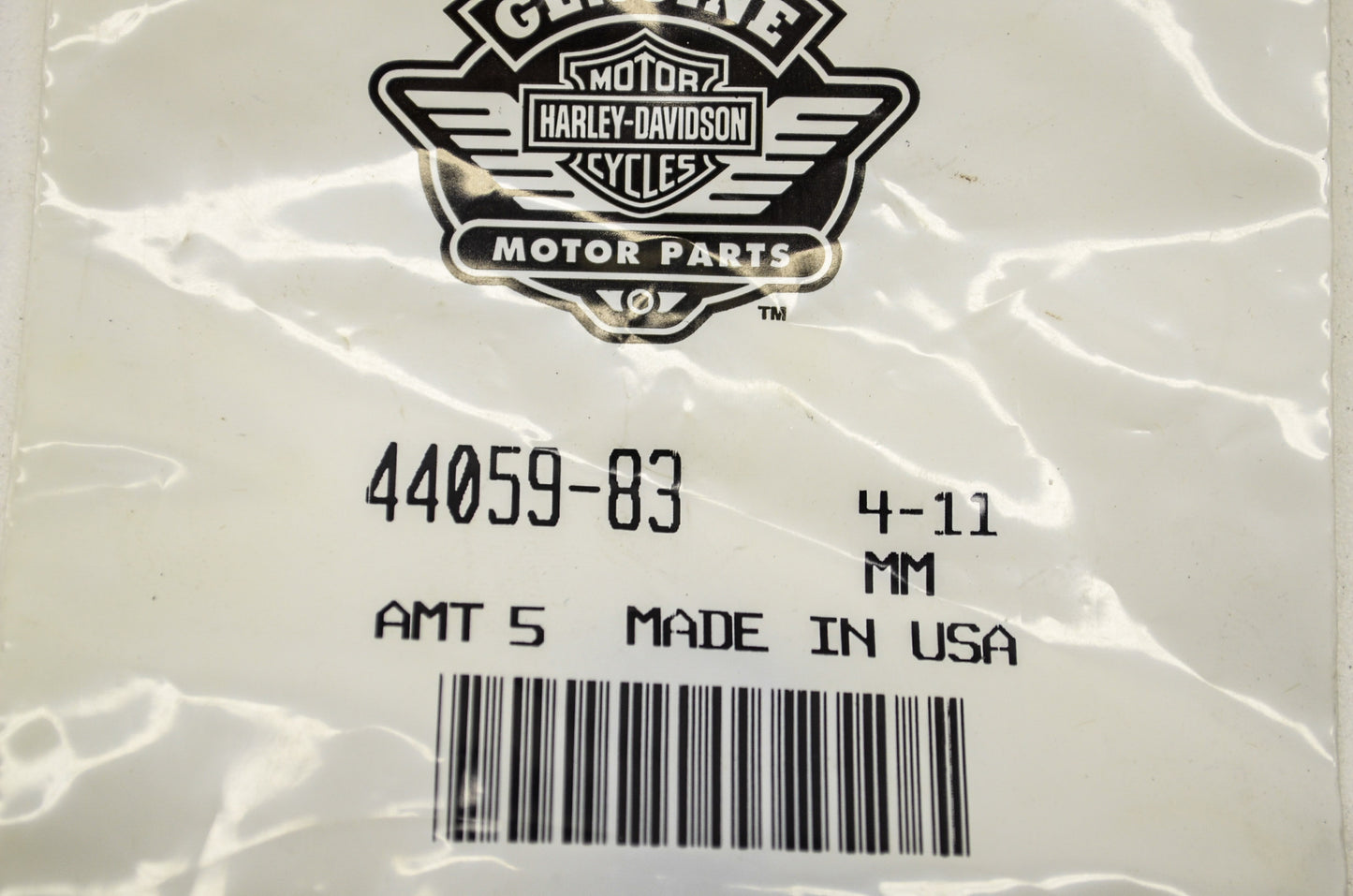 OEM Harley-Davidson 44059-83 Mounting Pin O-Ring Qty 2 NOS
