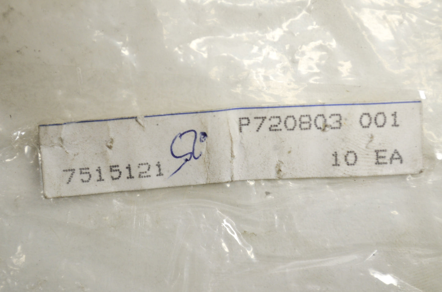 OEM Polaris 7515121 S.S. Bolt Qty 6 NOS