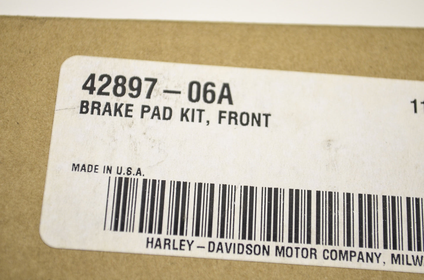 Front Brake Pad Kit NOS