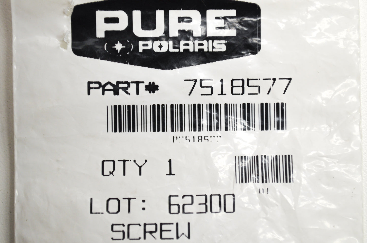 OEM Polaris 7518577 Screw 10X 5/8 Qty 7 NOS