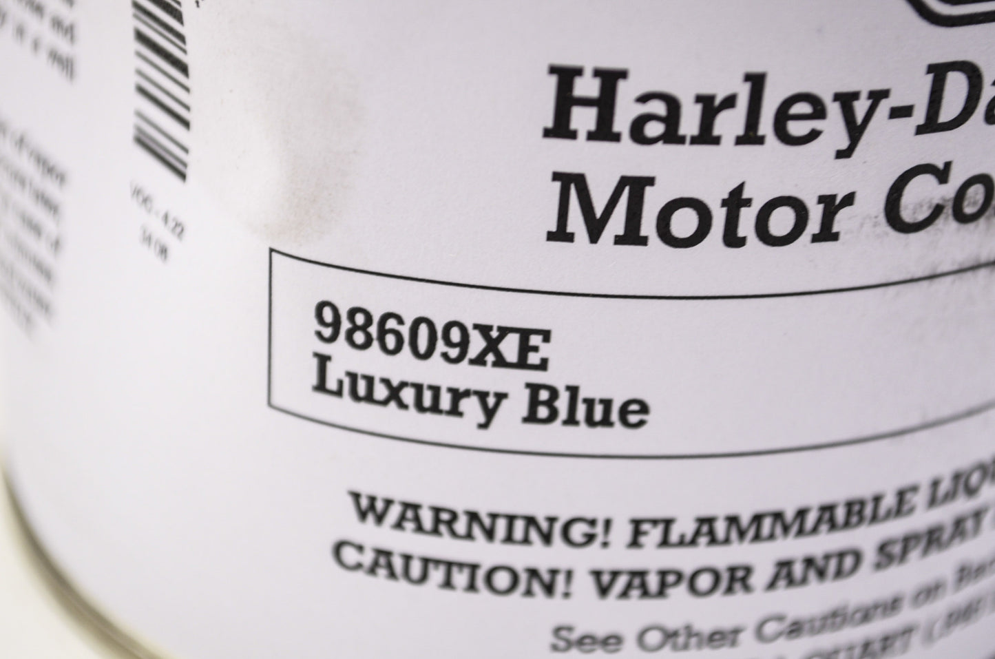 Luxury Blue Top Coat NOS