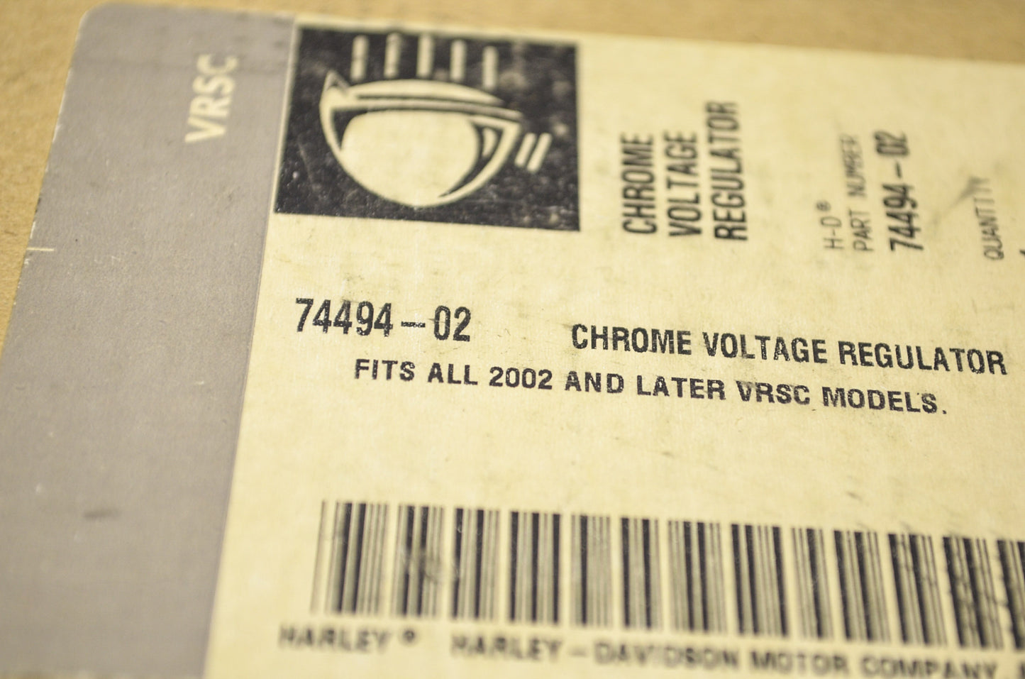 Chrome Voltage Regulator Kit VRSC NOS