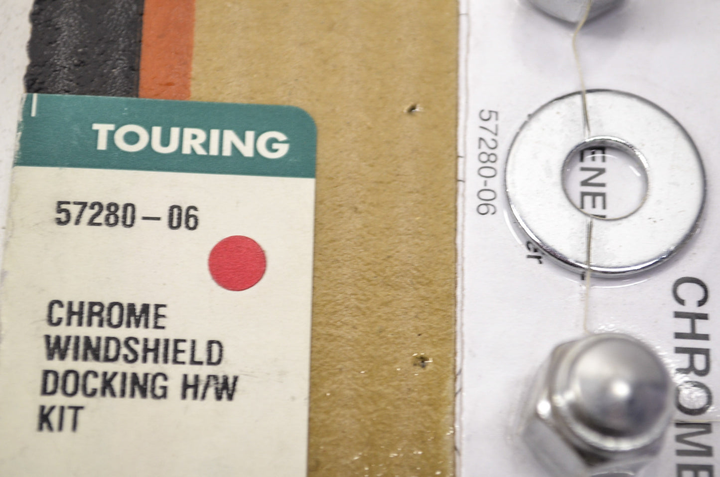 Chrome Windshield Docking Kit NOS