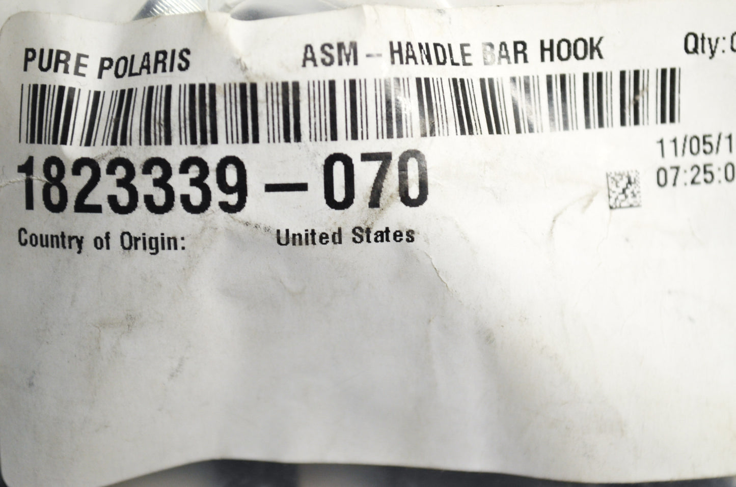 New OEM Polaris Handlebar Hook NOS