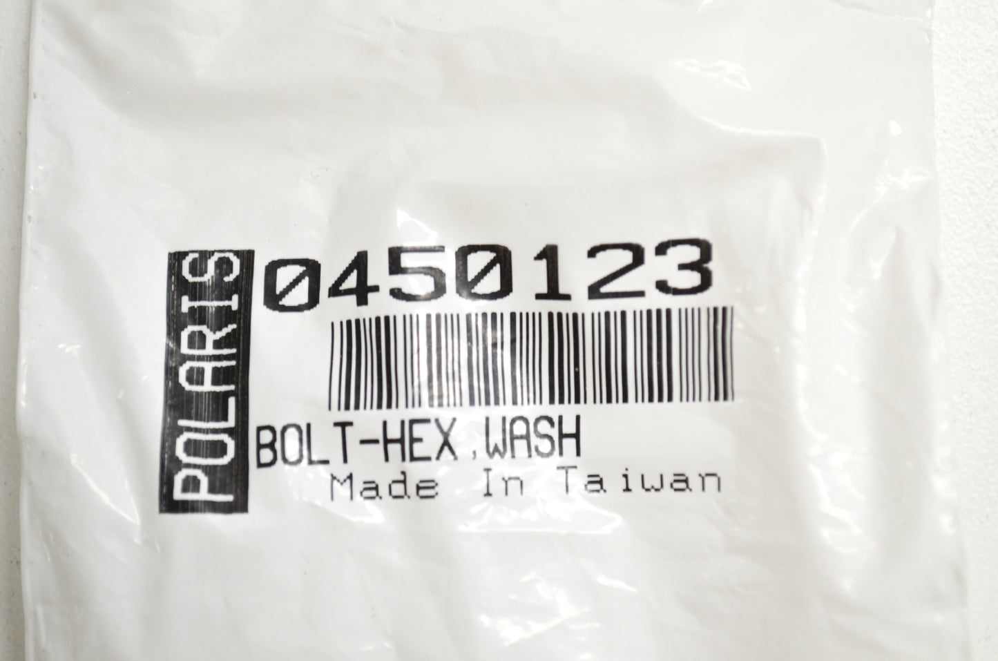 OEM Polaris 450123 Washer Hex Bolt Qty 2 NOS