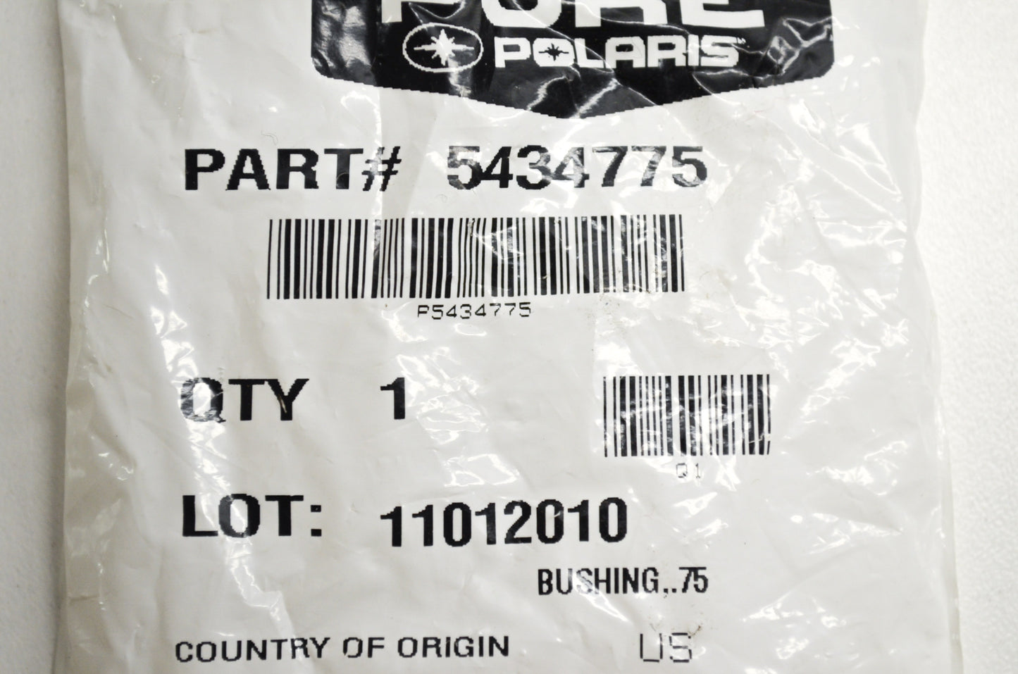 OEM Polaris 5434775 Bushing .75 NOS