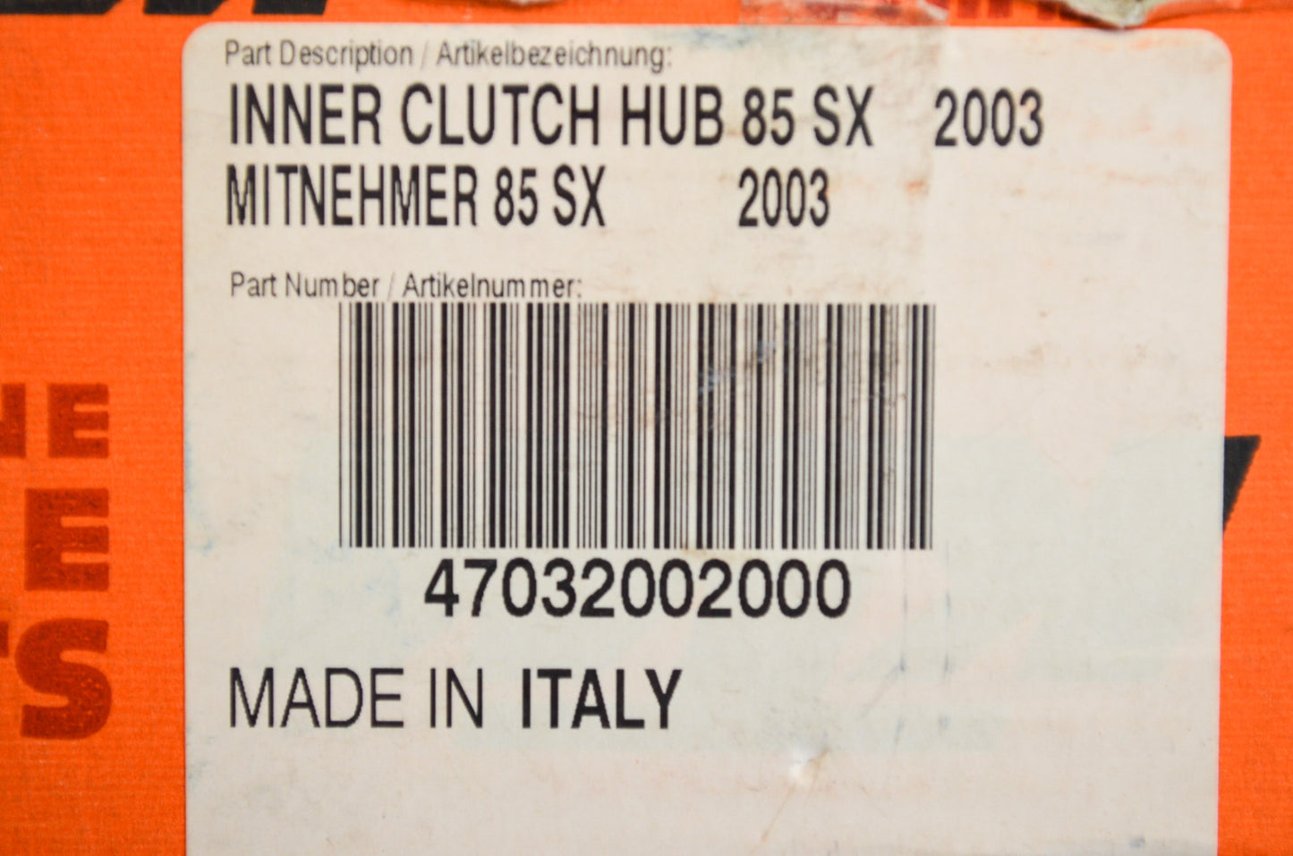 Inner Clutch Hub NOS