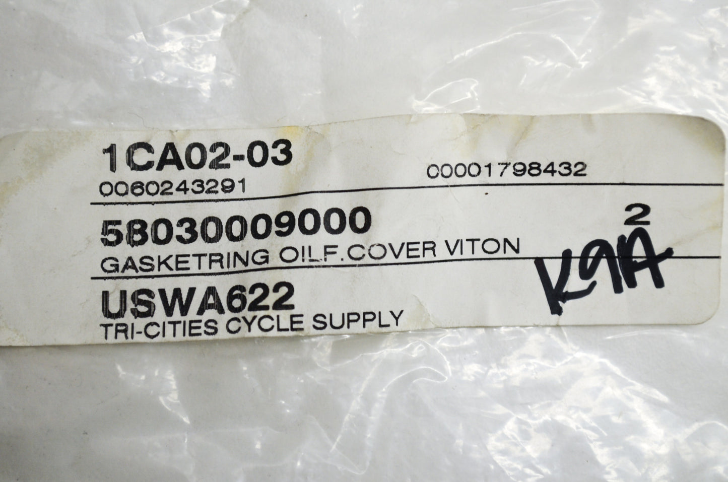 Oil Filter Cover Gasket NOS