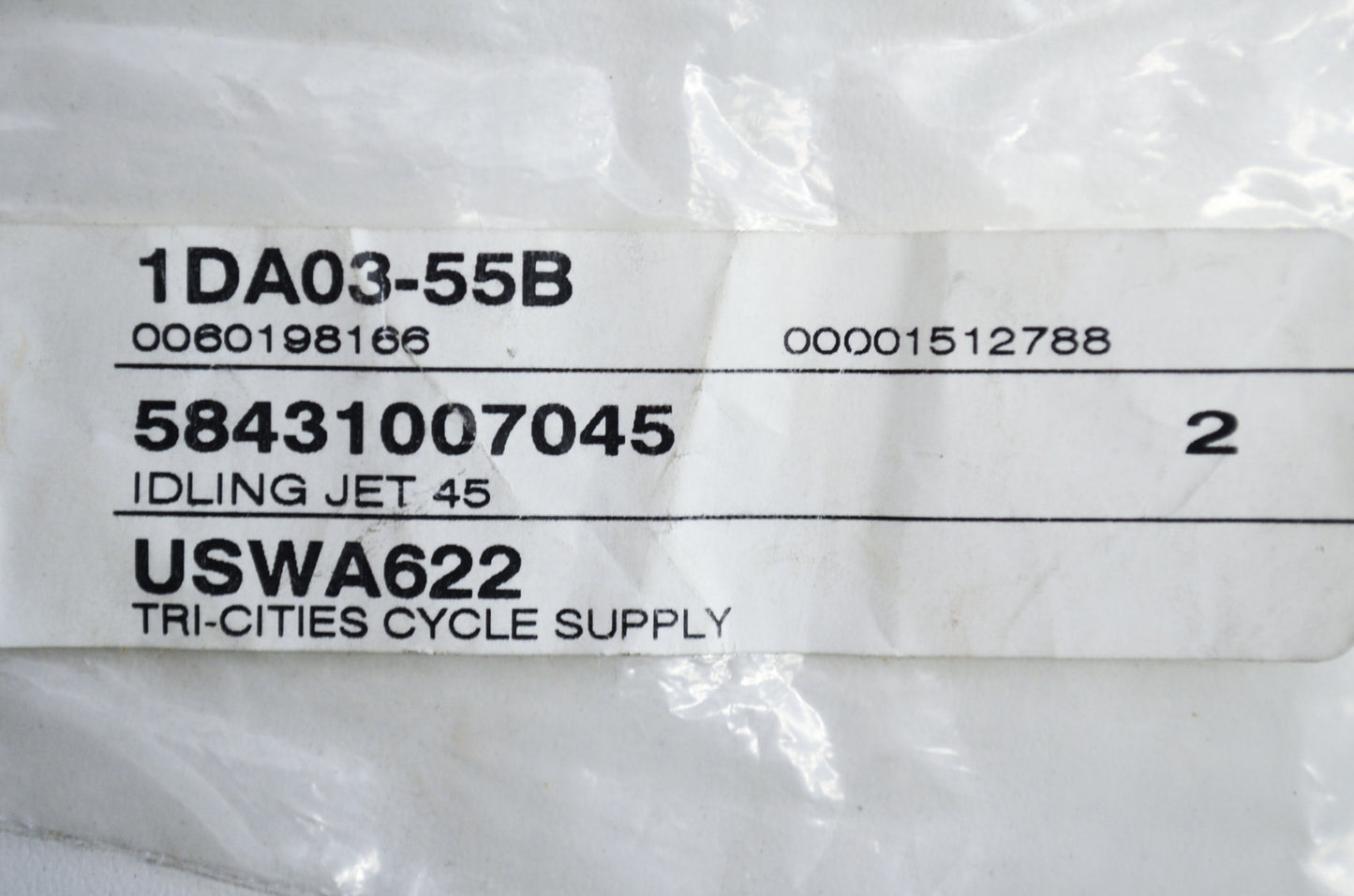 OEM KTM 58431007045 Idling Jet 45 NOS