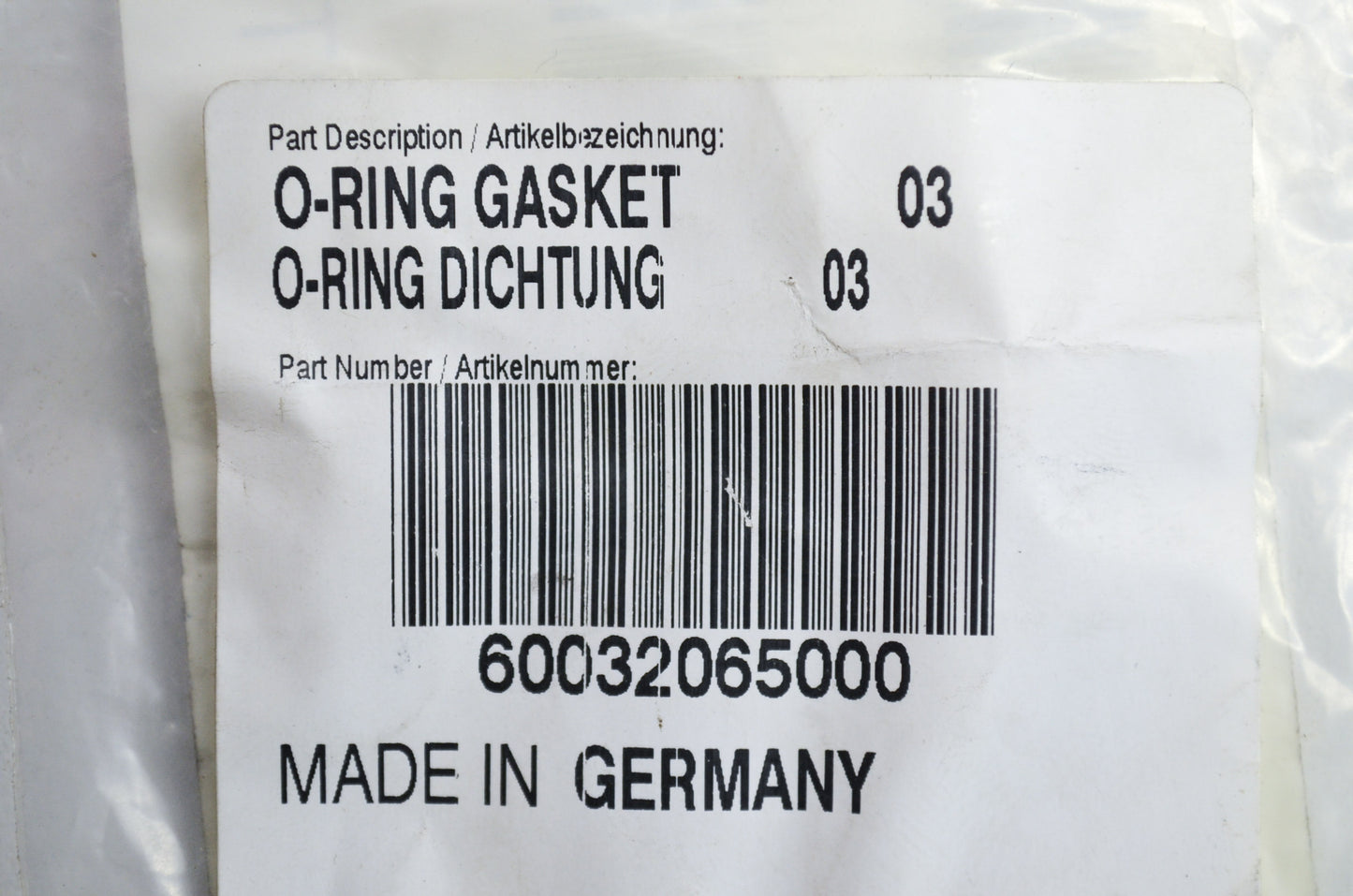OEM KTM 60032065000 O-Ring Gasket NOS
