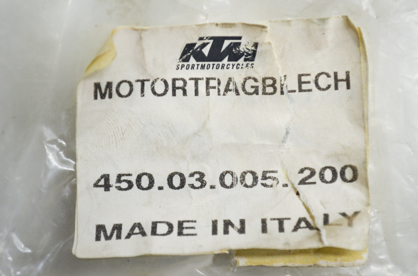 Engine Bracket SX Mini Adventure NOS