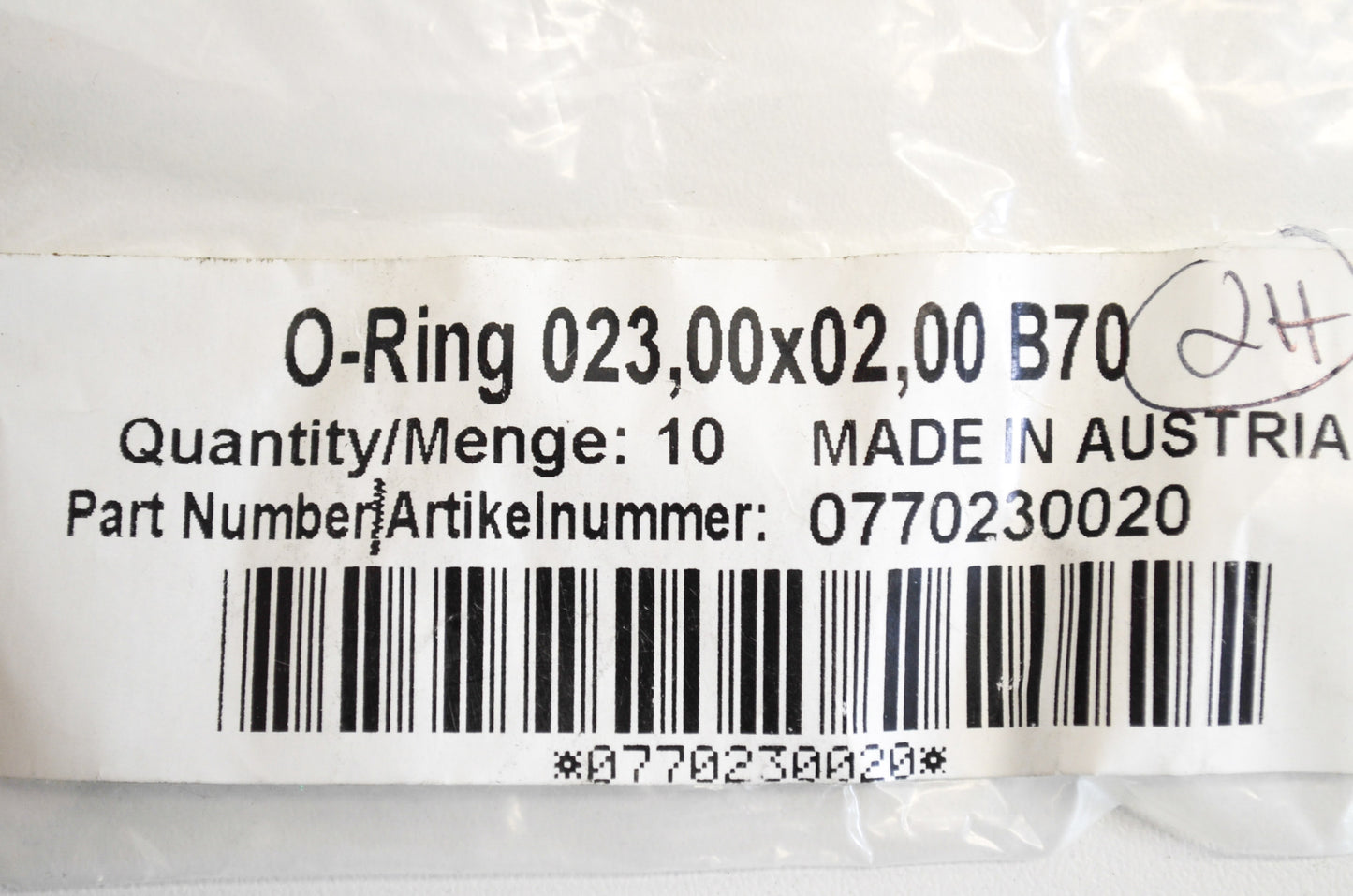 O-Rings SX EXC MXC XCF XC Qty 6 NOS