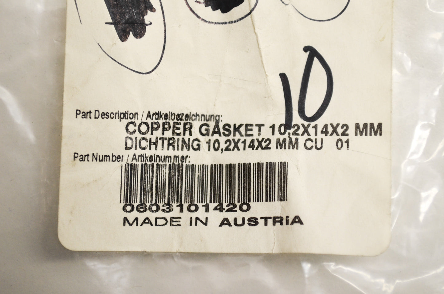 Copper Gaskets Rallye Factory SX XC SXS Qty 13 NOS
