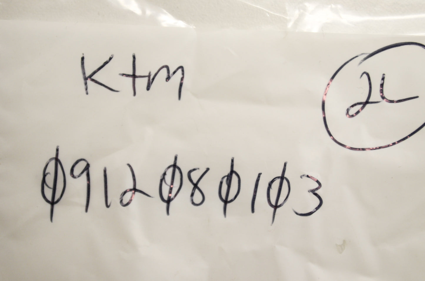 OEM KTM 912080103 Allen Head Screw DIN912 M8X10 Qty 2 NOS
