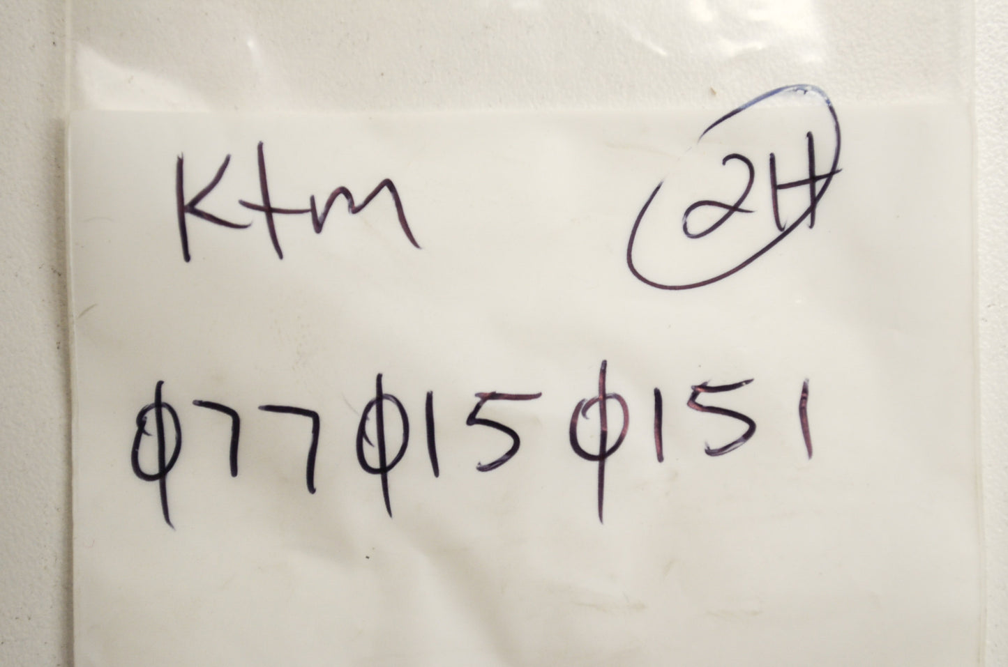OEM KTM 770150151 O-Ring 15.00X1.50 Viton Qty 5 NOS