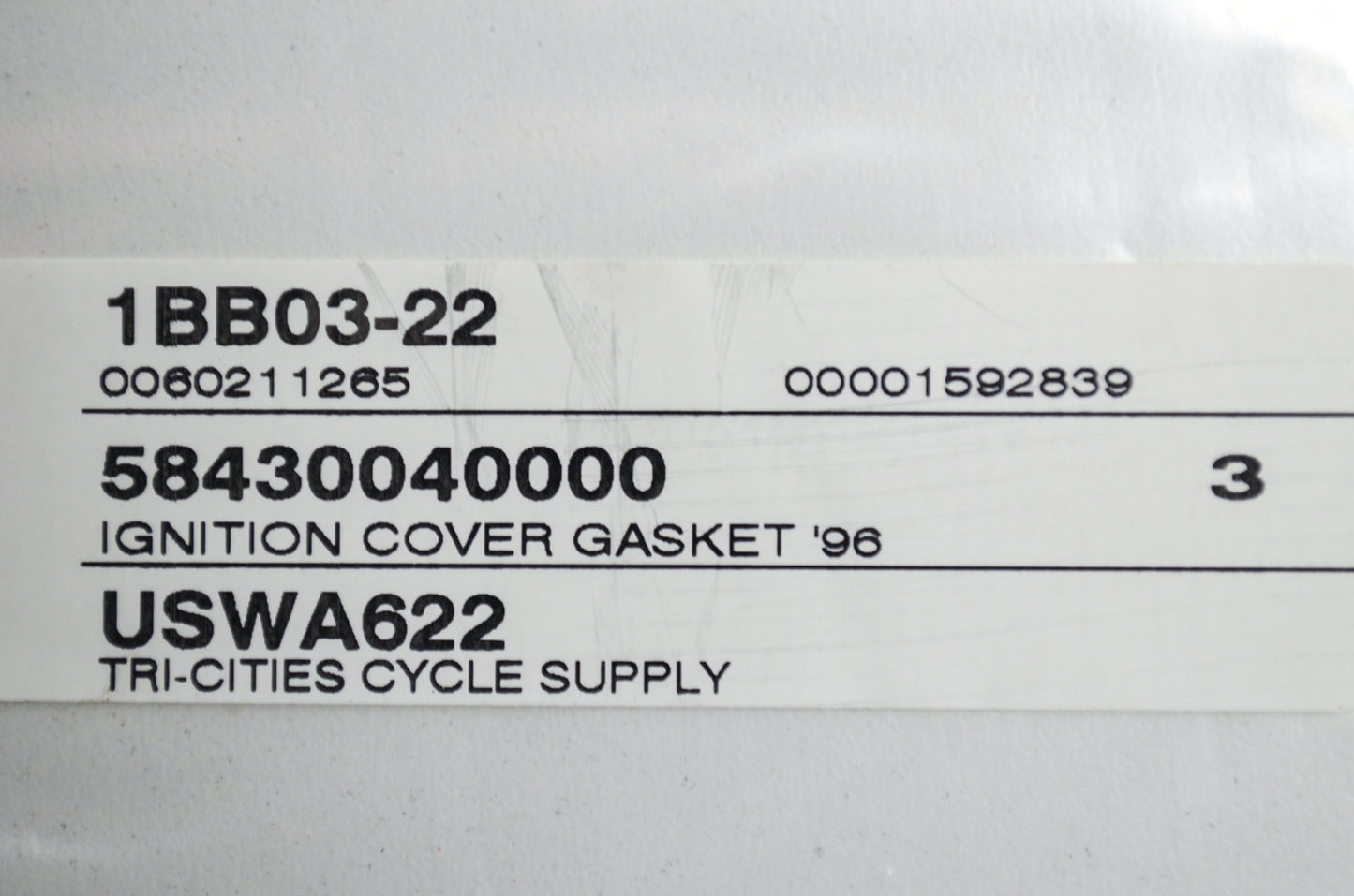 OEM KTM 58430040000 Ignition Cover Gasket NOS