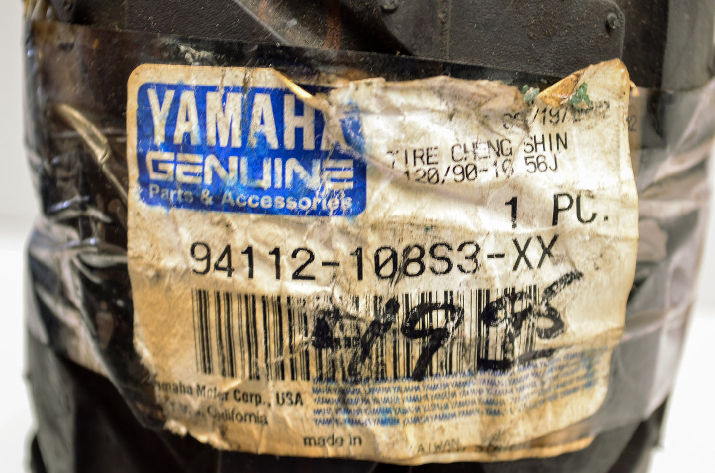 New Cheng Shin Tire for Yamaha 120/90-10