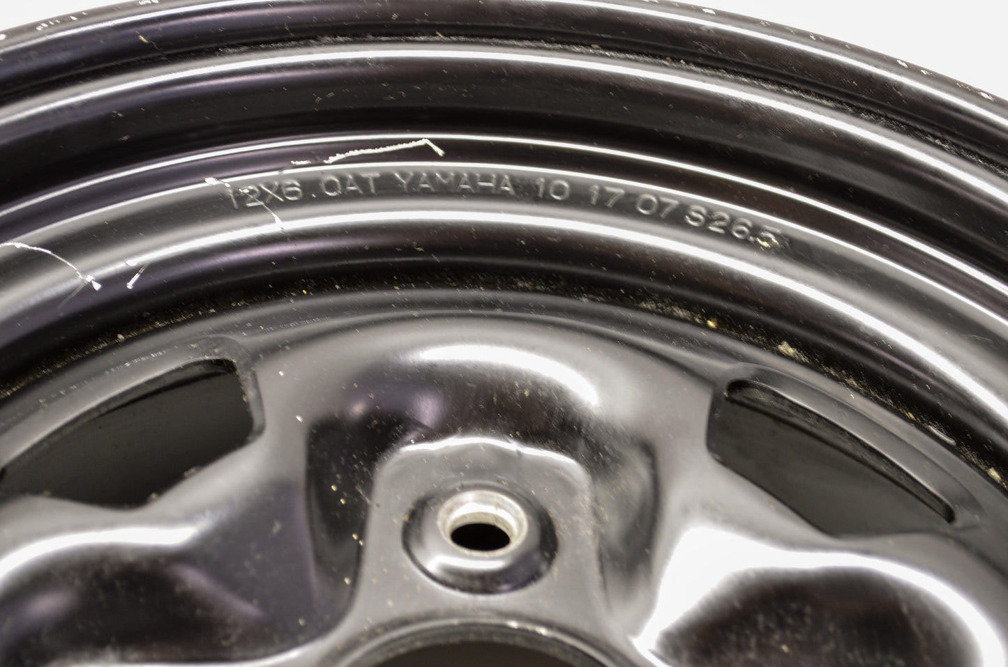 Black Wheel Rim 12x6 4x108