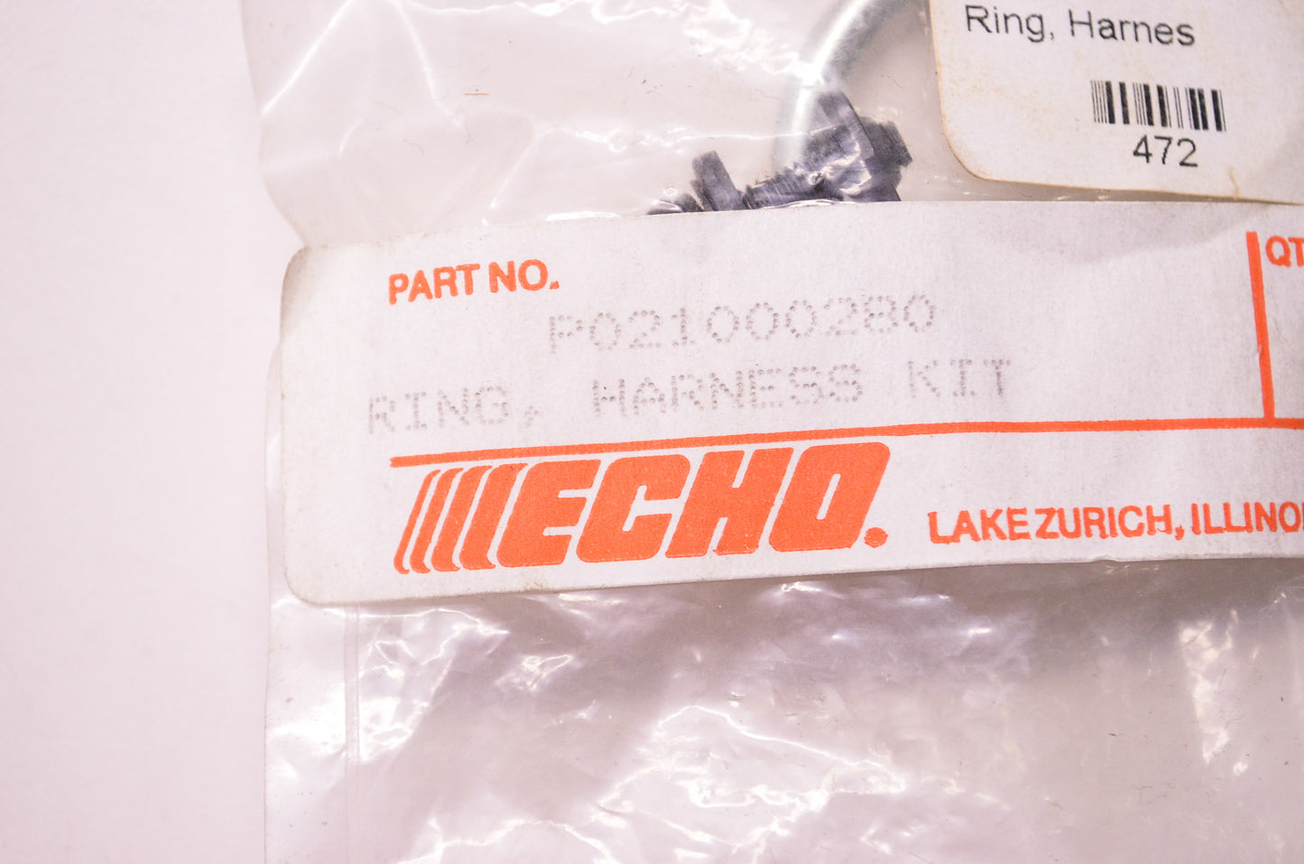 New OEM Echo Harness Ring Kit NOS