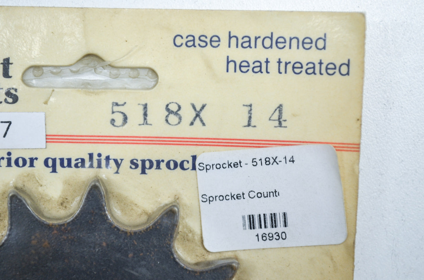 14 Tooth Sprocket w/ Spacer NOS