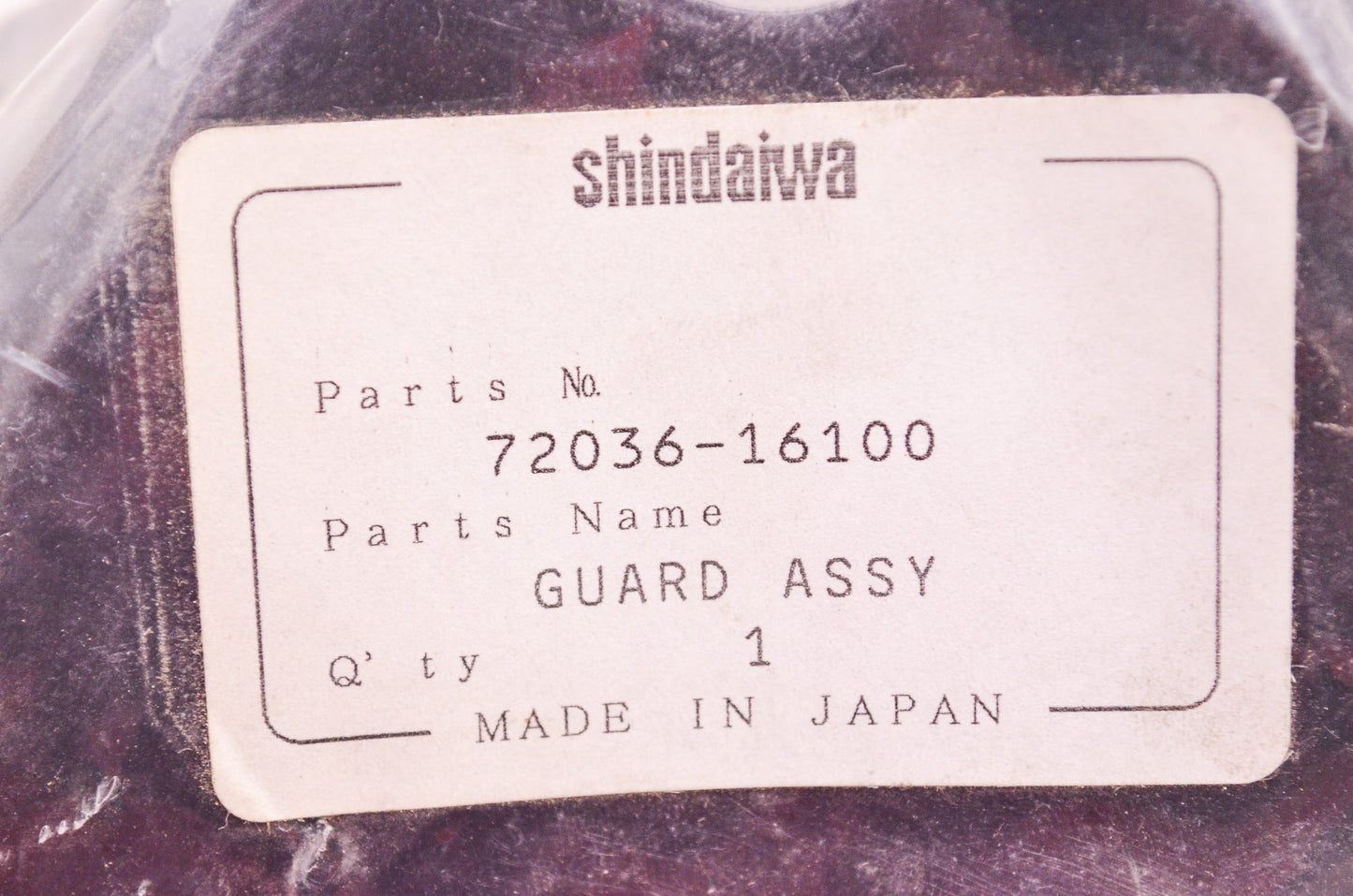 New New Shindaiwa Guard Assembly NOS