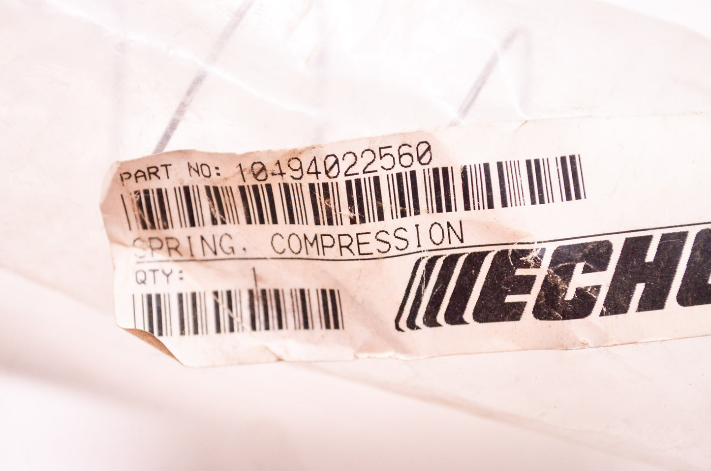 New OEM Echo Compression Spring