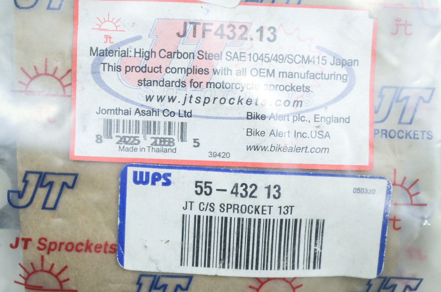New JT Sprockets 13 Tooth Sprocket Suzuki RM250 DR250 NOS
