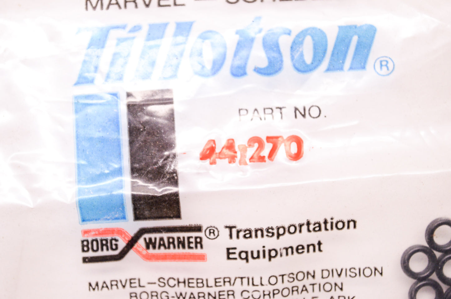 New Tillotson O-Ring Qty 5 NOS
