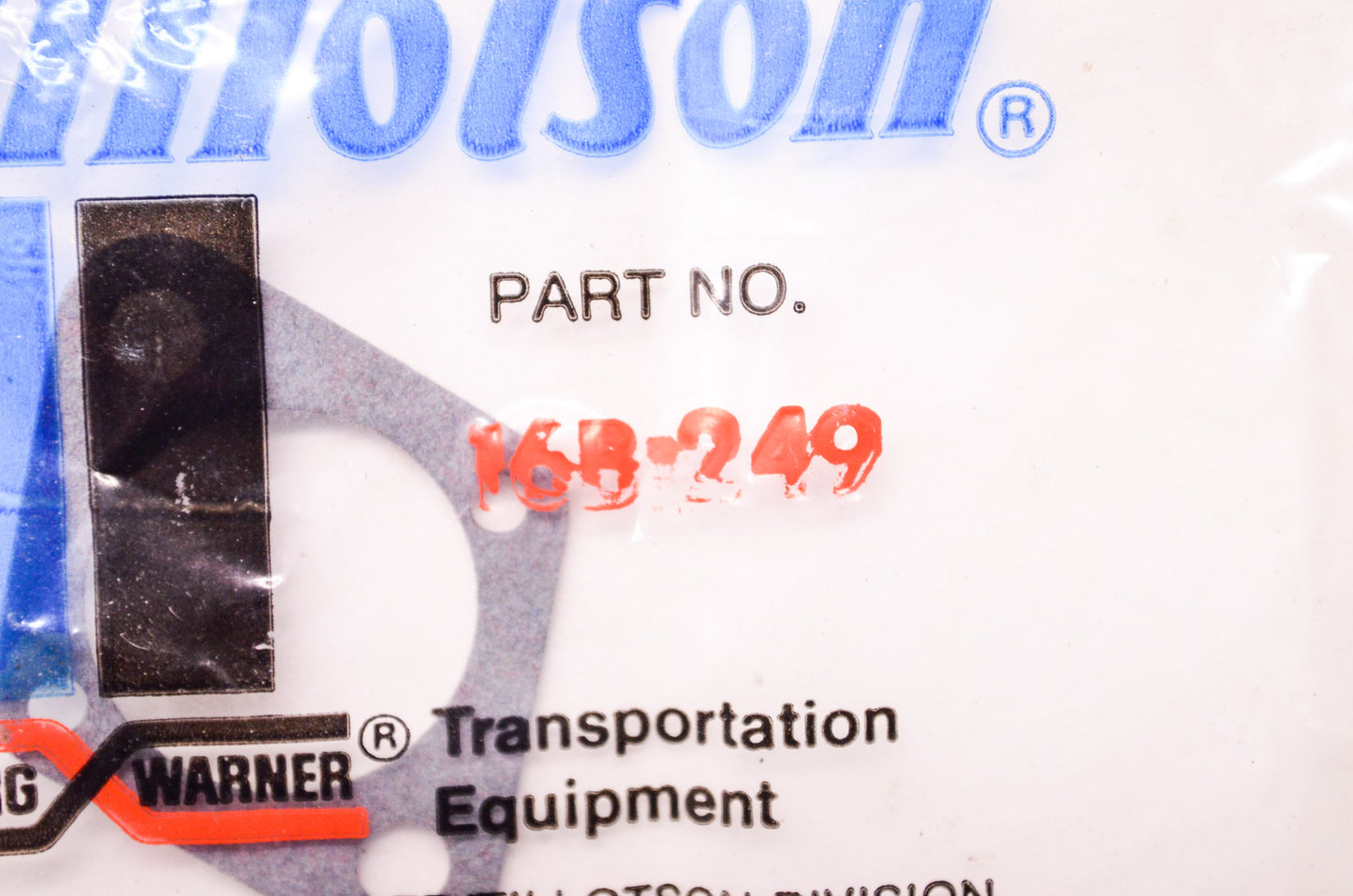 New Tillotson Intake Gasket NOS