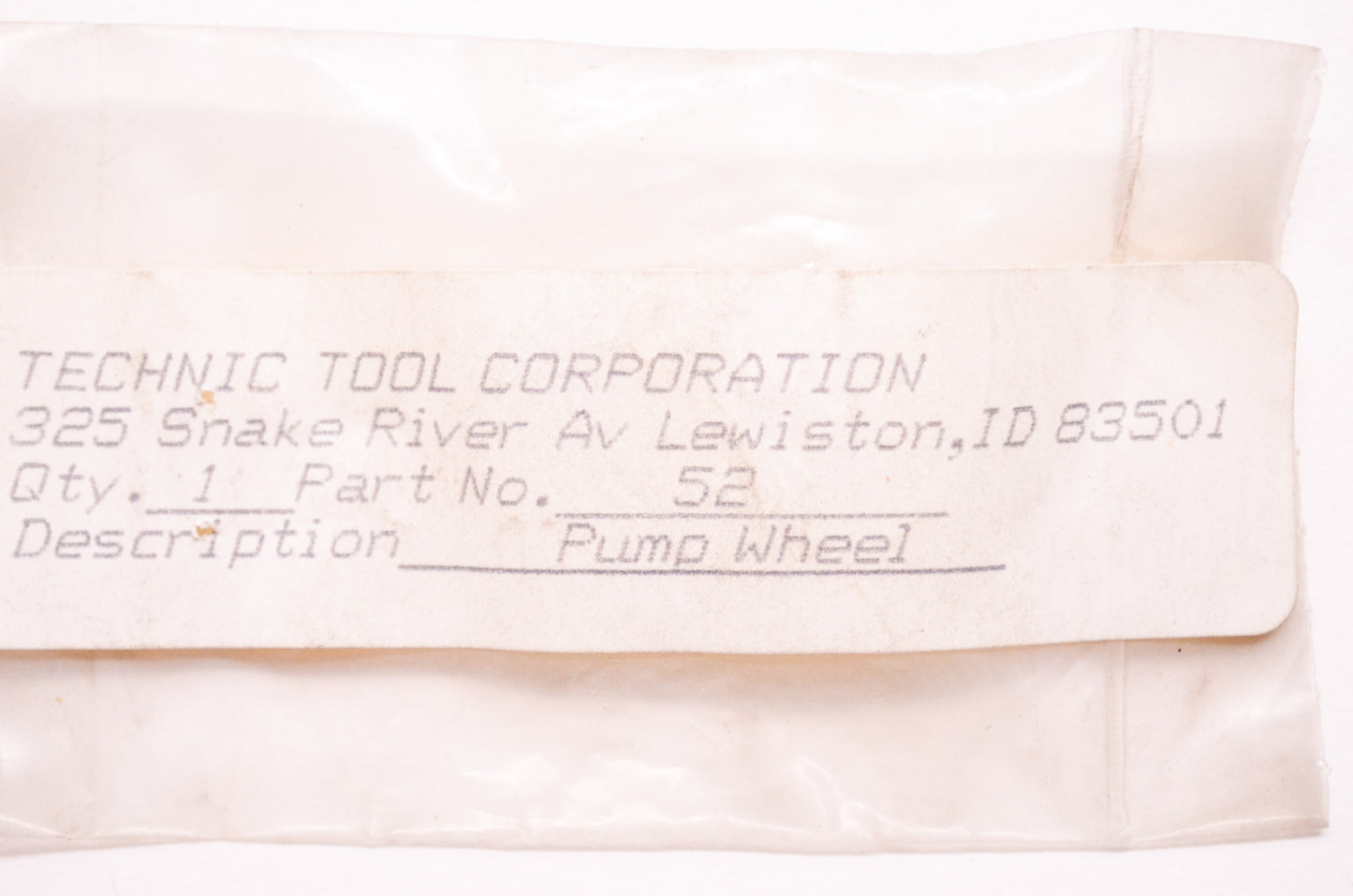 New Technic Tool Corporation Pump Wheel Power Pruner NOS