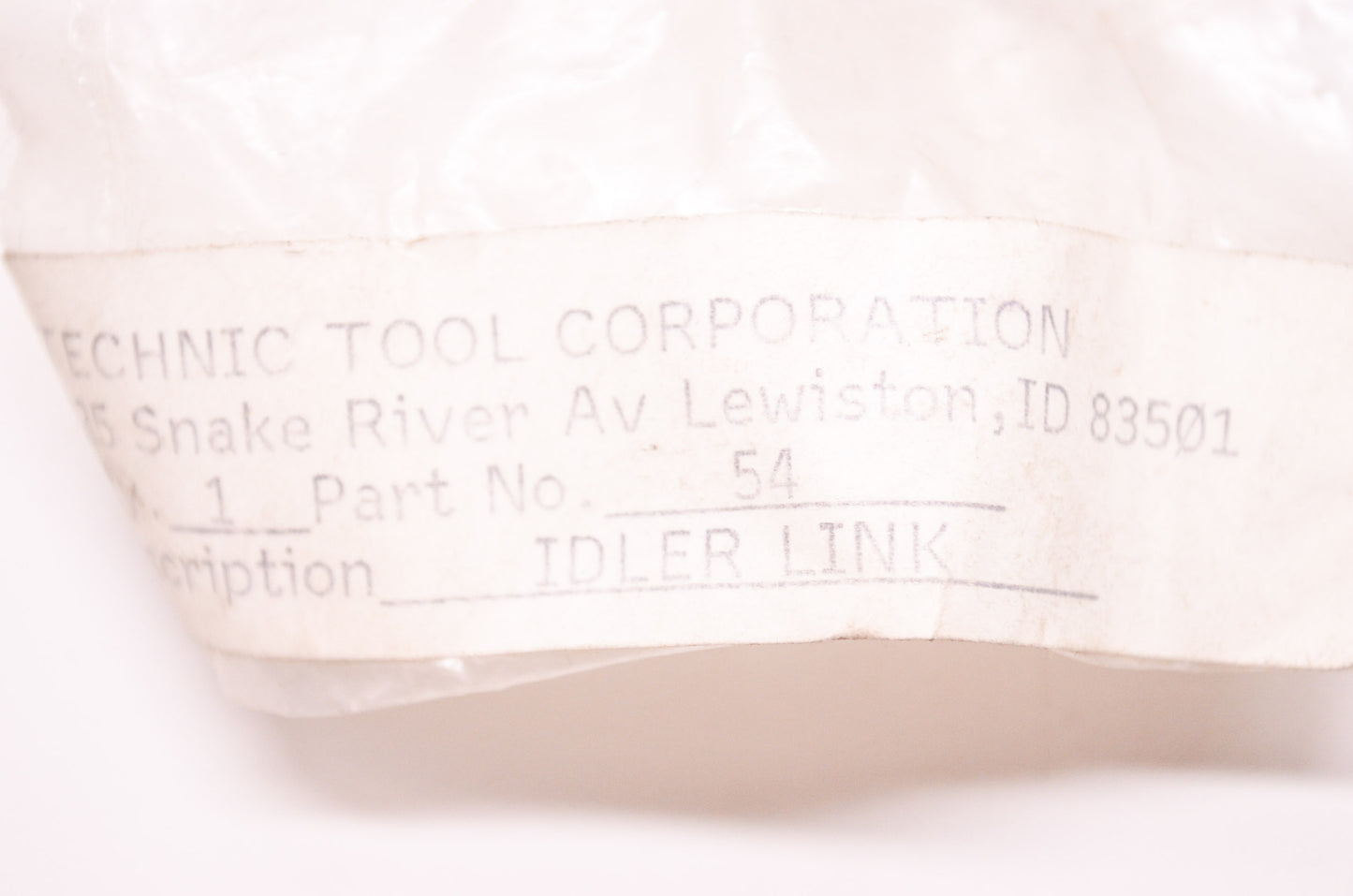 New Technic Tool Corporation Idler Link Power Pruner NOS