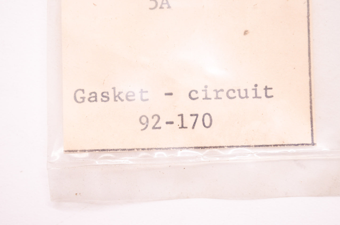 New Walbro Circuit Gasket 5A NOS