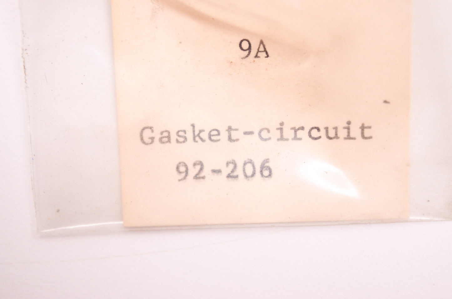 New Walbro Circuit Gasket 9A NOS