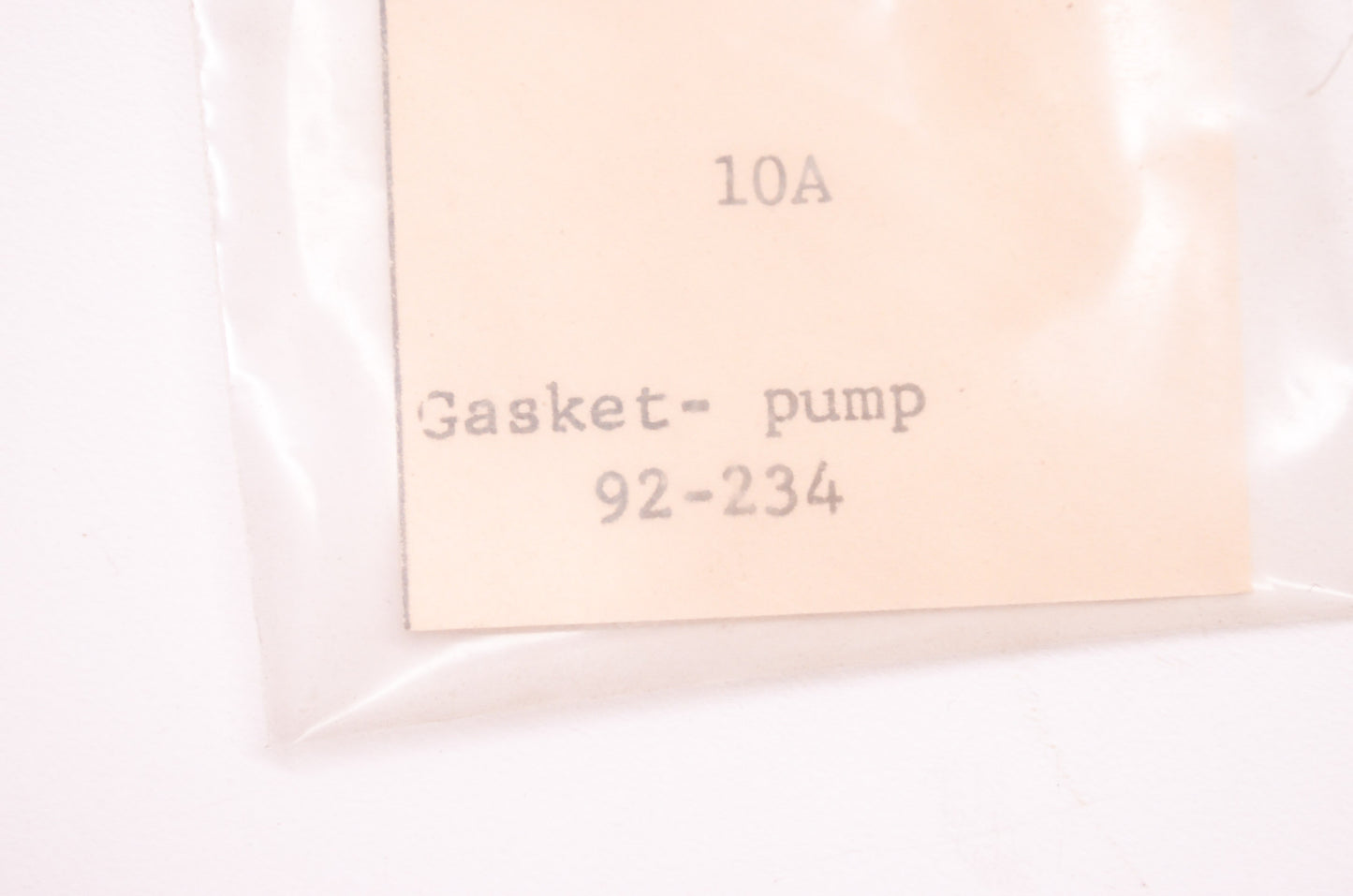 New Walbro Pump Gasket 10A NOS