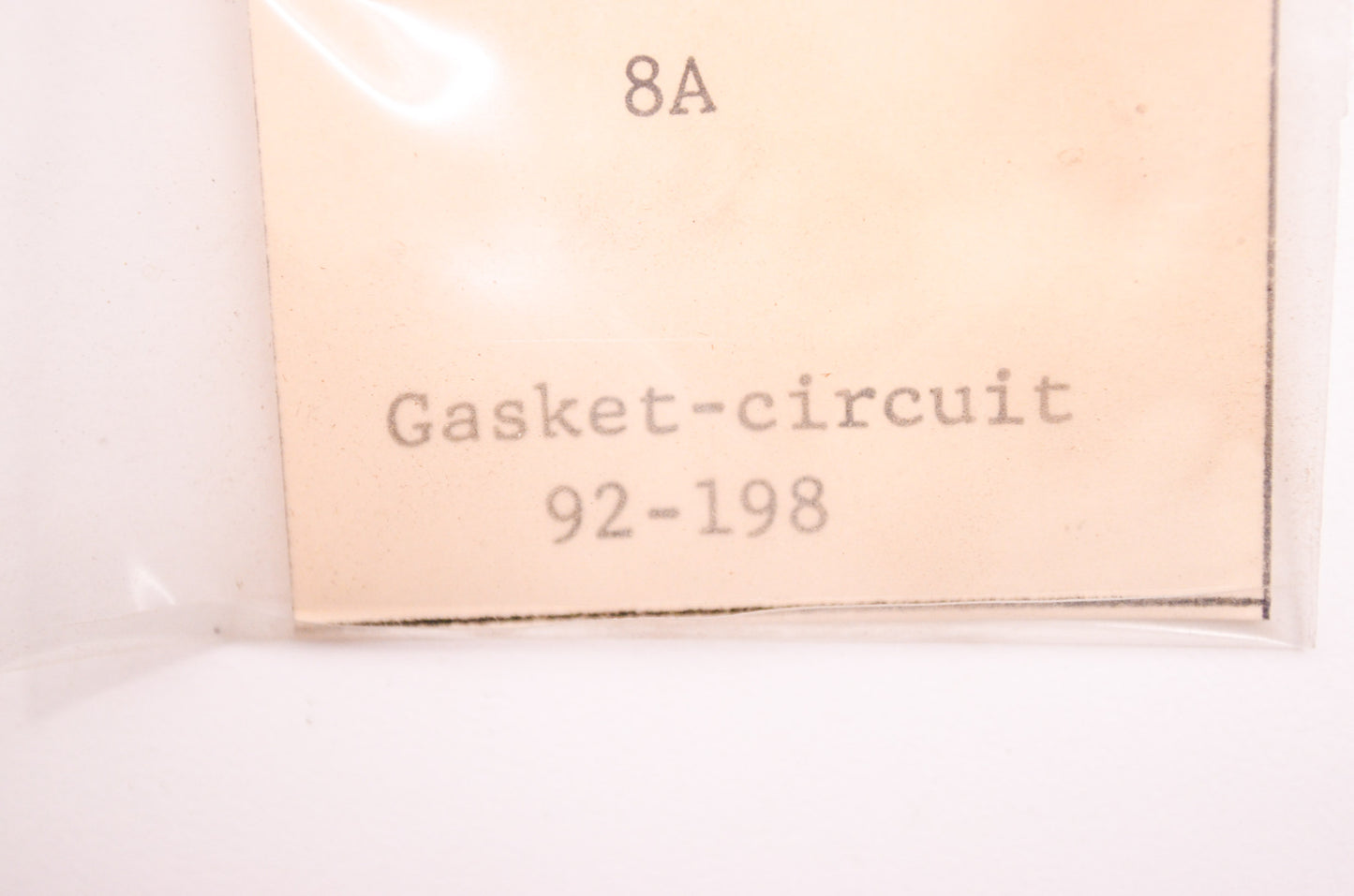 New Walbro Circuit Gasket 8A NOS