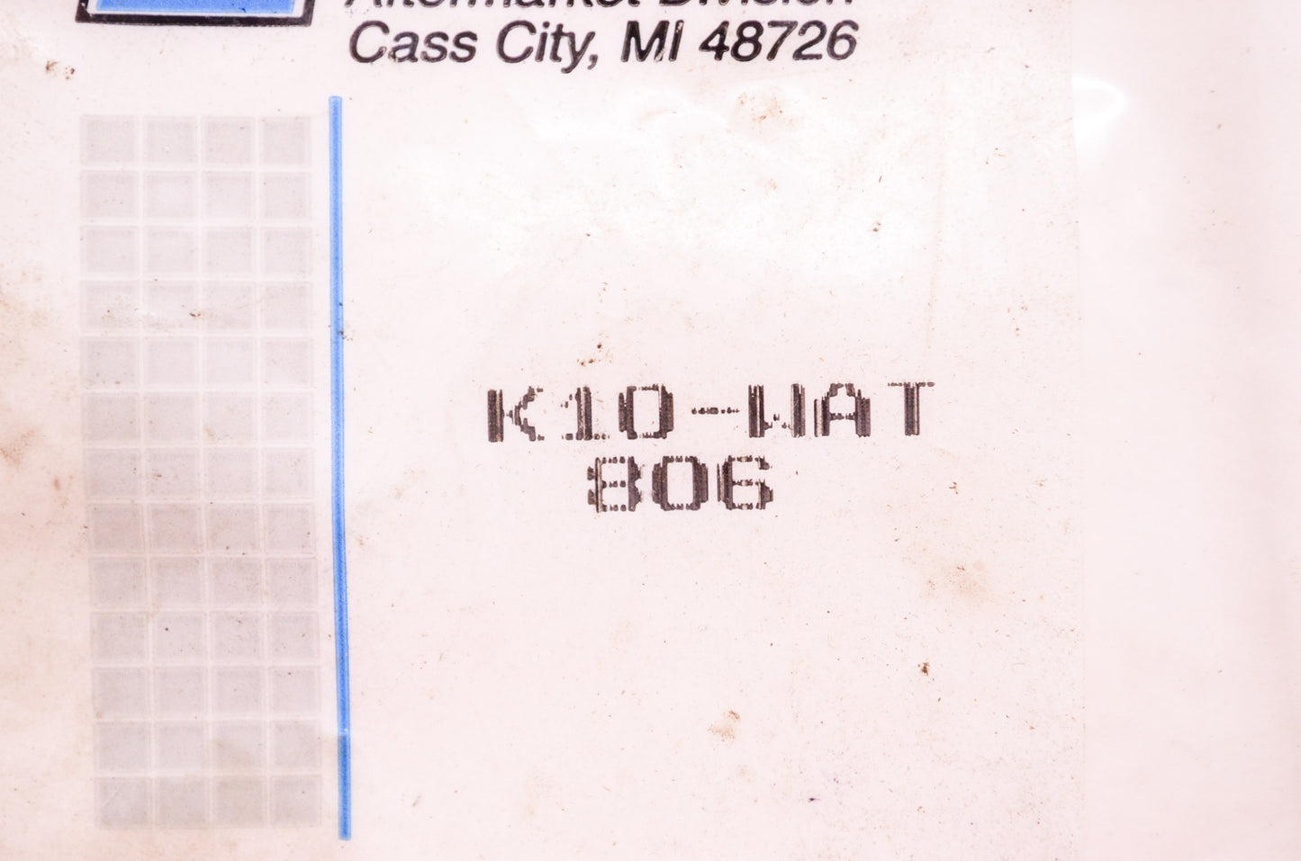 Walbro K10-WAT 806 Carburetor Gasket Diaphragm Kit NOS