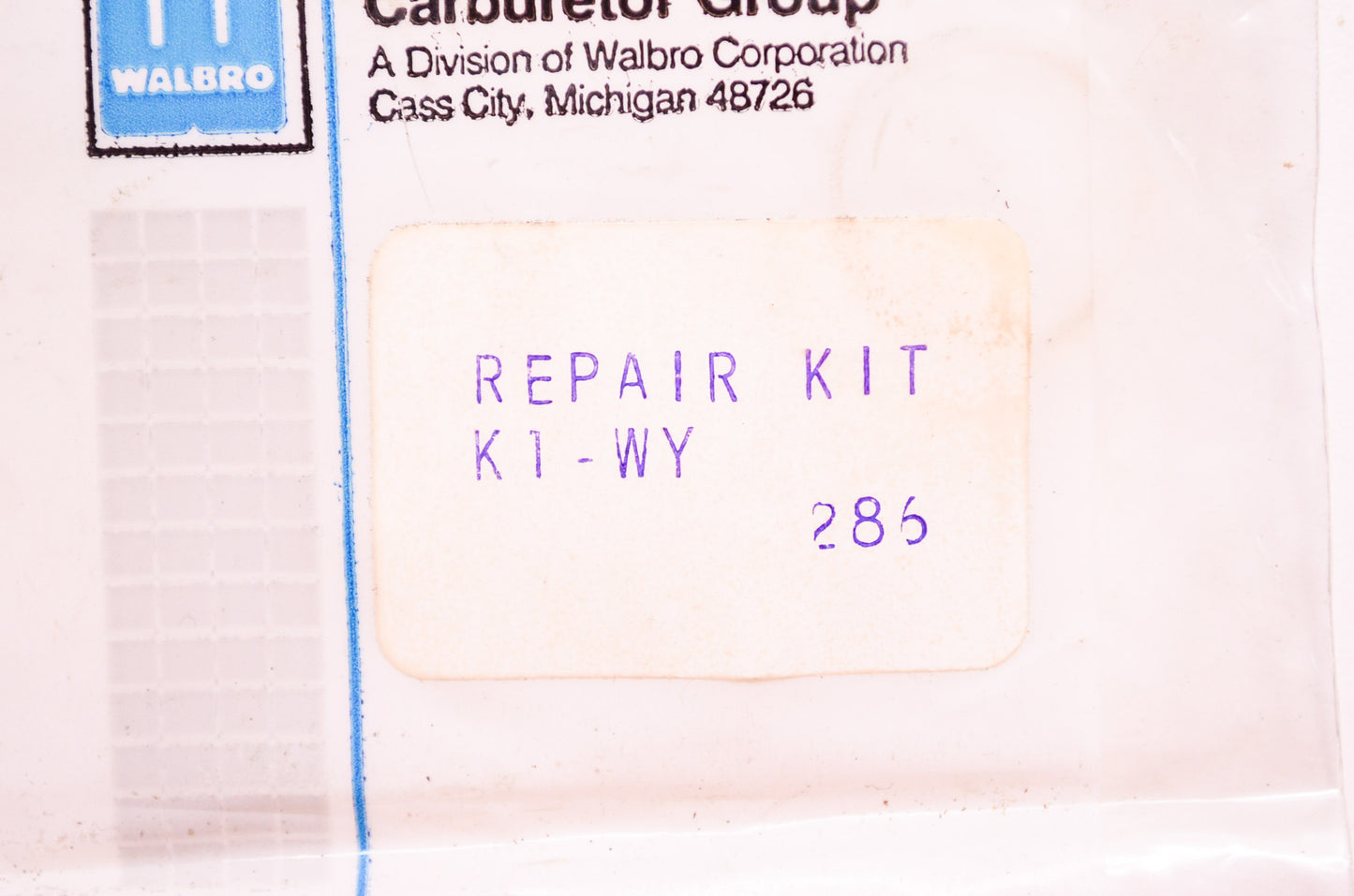 Carburetor Diaphragm Gasket Kit NOS