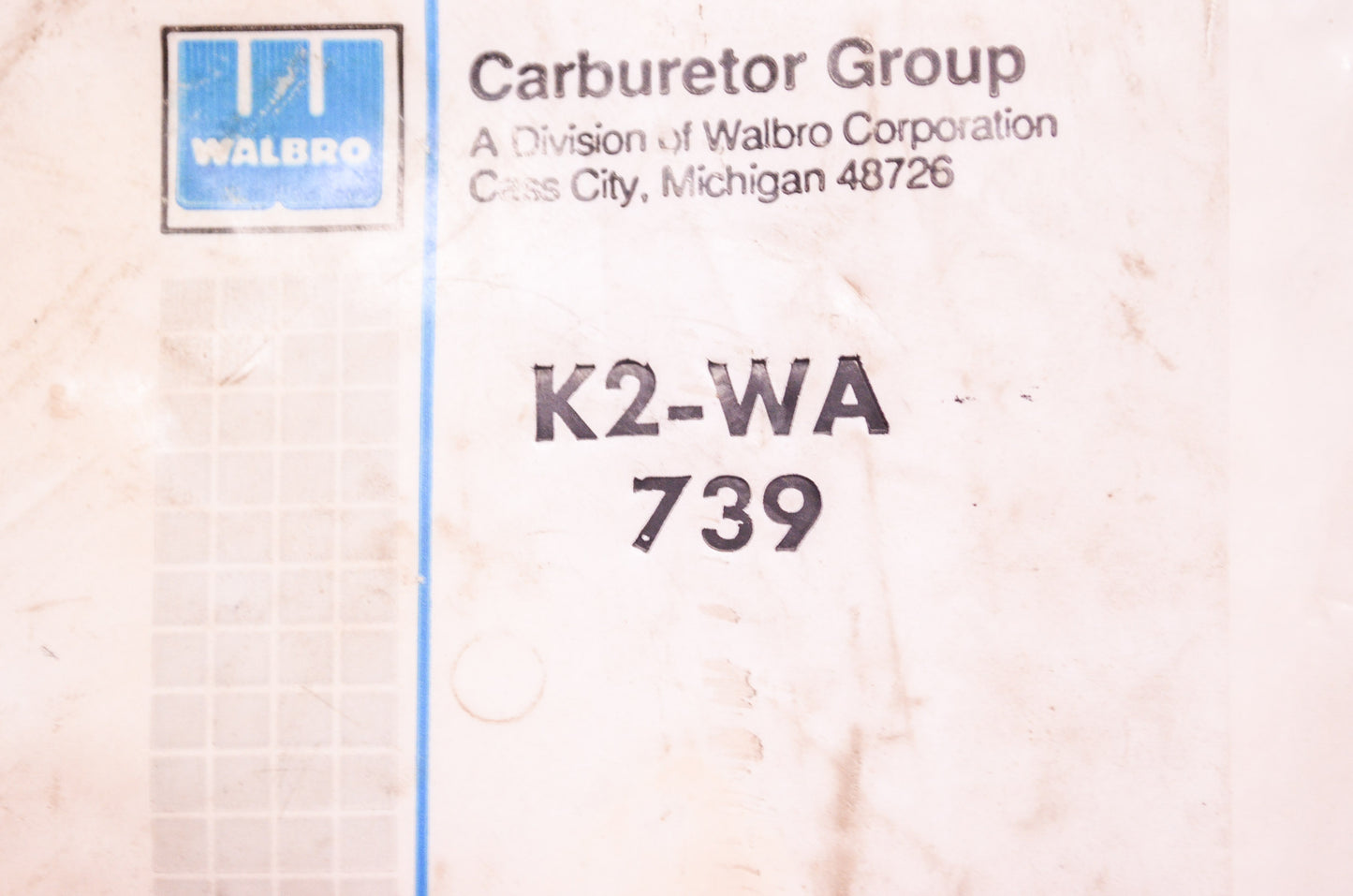 Carburetor Gasket Kit NOS