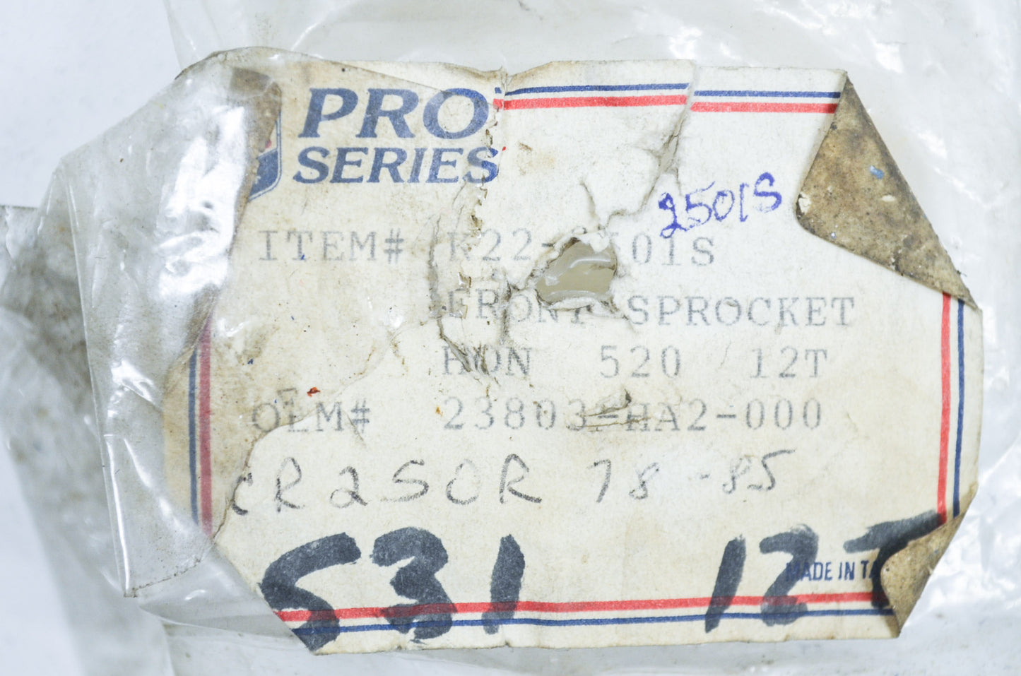 Pro Series 12 Tooth Sprocket Honda 78-85 CR520R