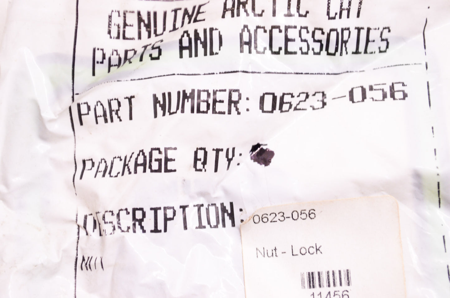 OEM Arctic Cat 0623-056 Nut Lock M6x1 NOS