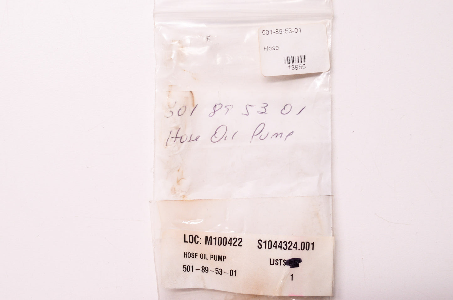 Oil Pump Hose NOS