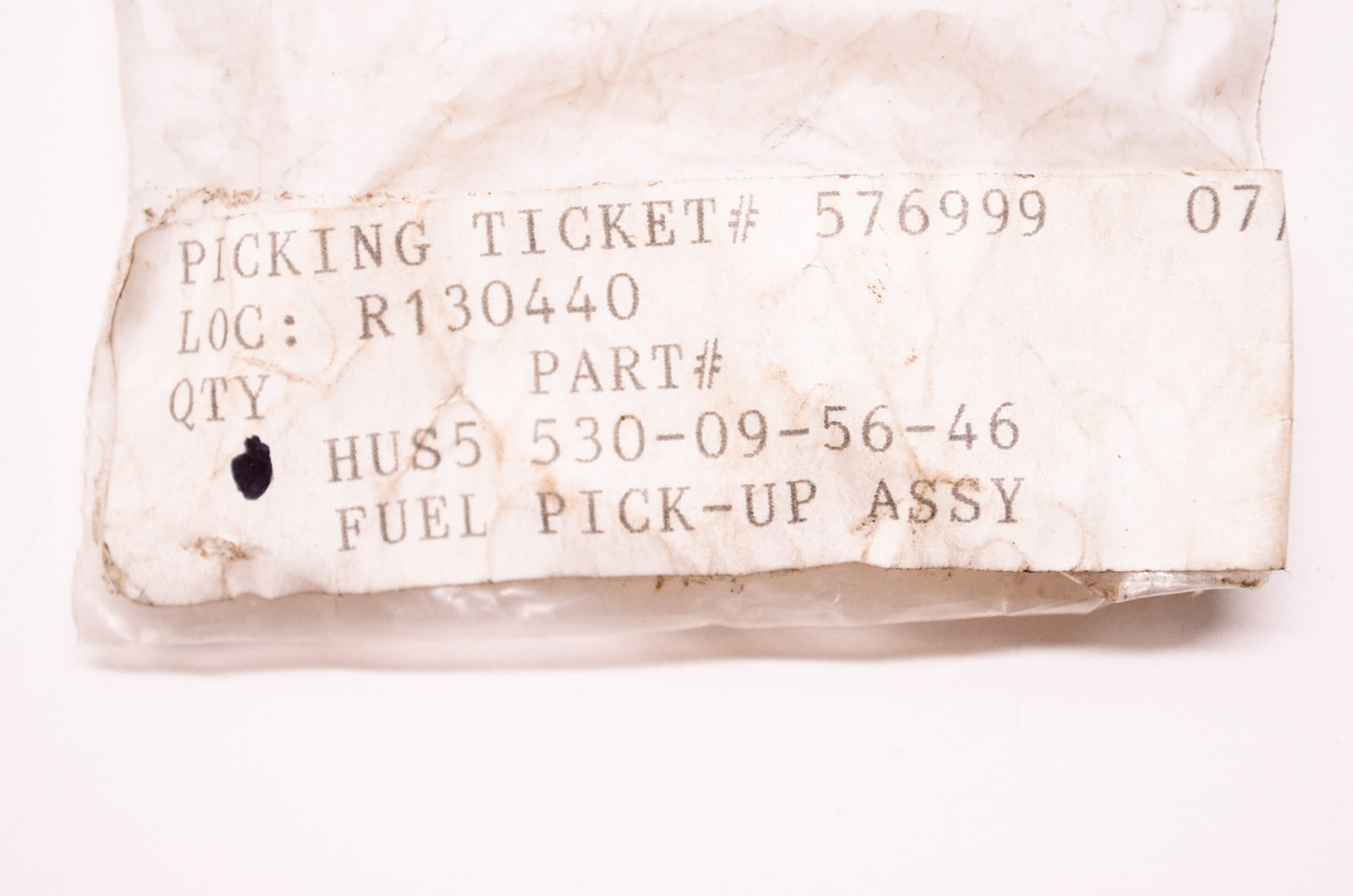 Fuel Pickup Assembly Filter NOS