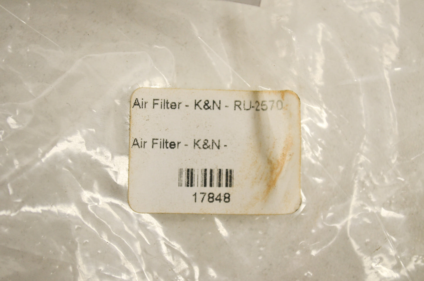 New K&N Air Filter NOS