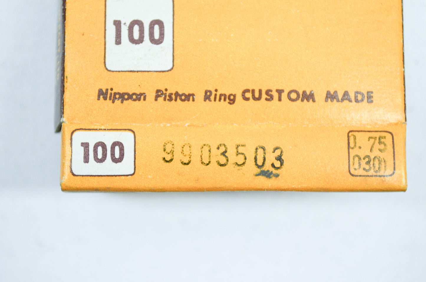 Piston Ring 0.75 (030) 100 NOS