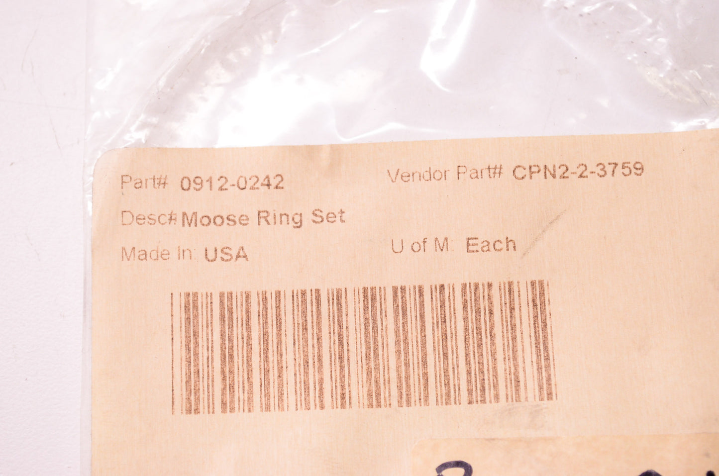 Racing Ring Kit NOS