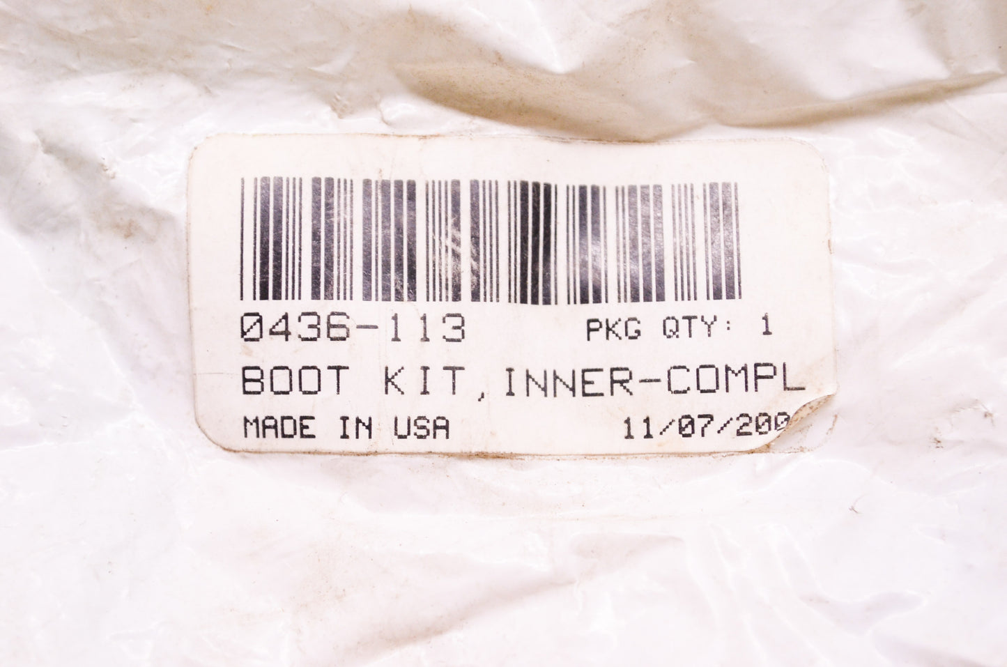 OEM Arctic Cat 0436-113 CV Boot Repair Kit NOS