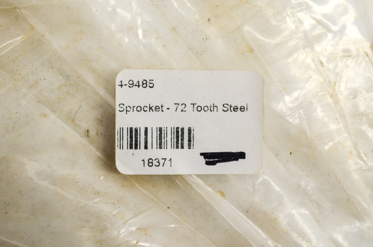 72 Tooth Sprocket NOS