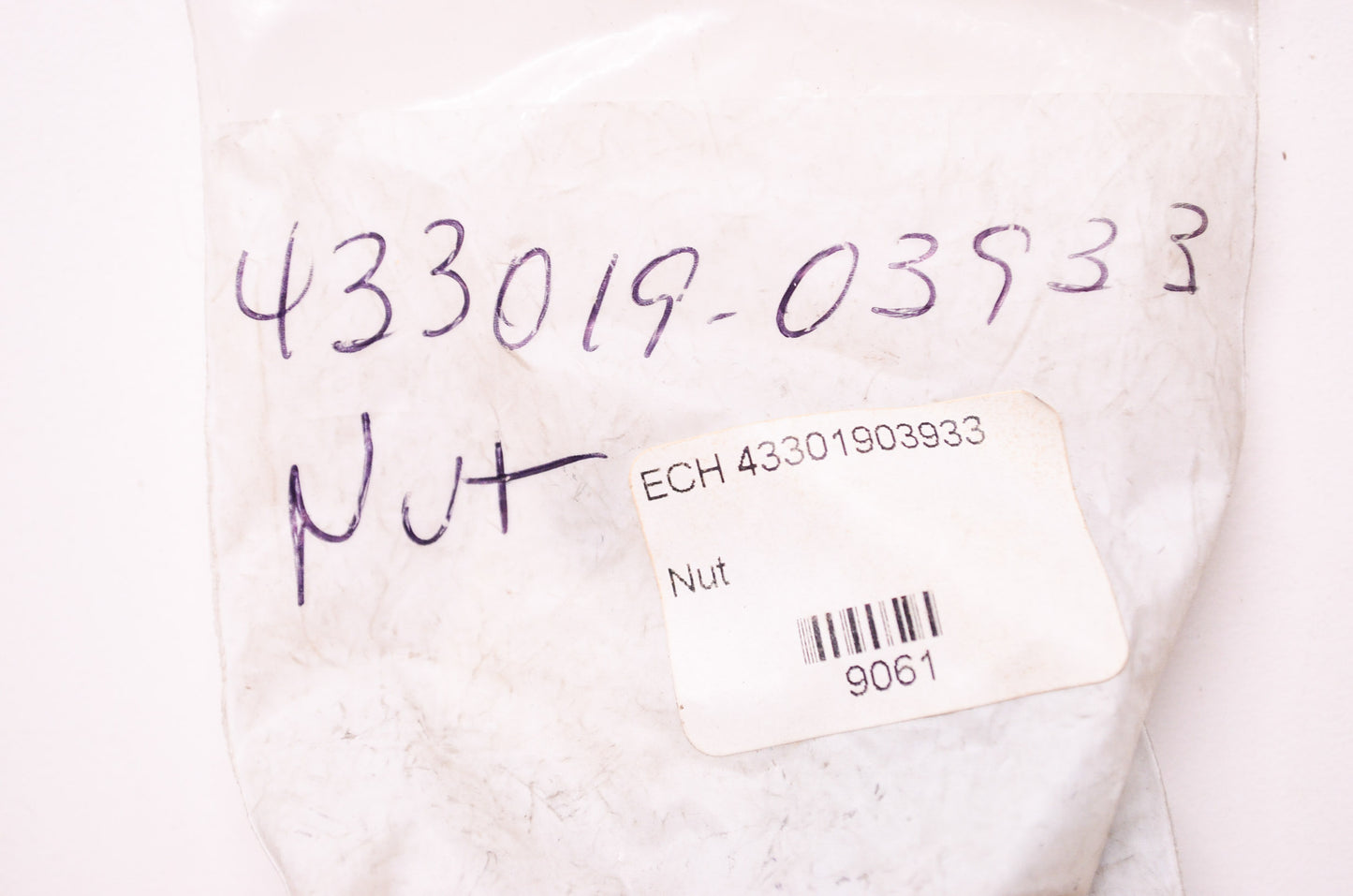 New OEM Echo Flange Nut 6 Qty 4