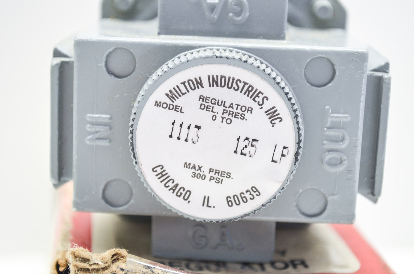 Heavy Duty Regulator 1/4' NPT 2-125 PSI NOS